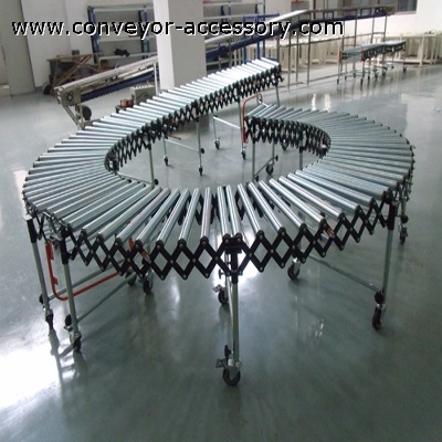 Flexible Gravity Roller Conveyor