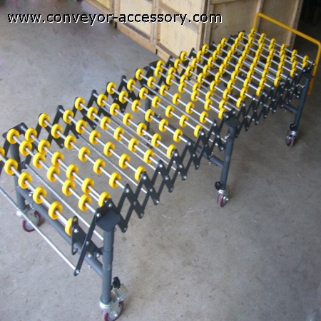 Flexible Gravity Plastic Skate Wheel Conveyor