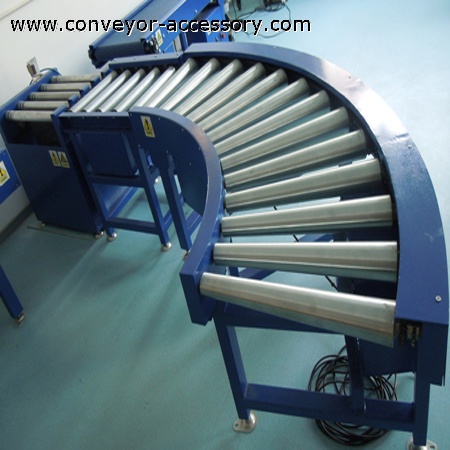 Curved Roller Conveyor